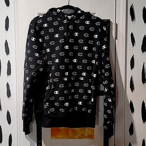 Champion reverse weave sweatshirt , Large, Black